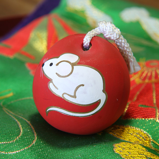 干支土鈴　子（ねずみ）