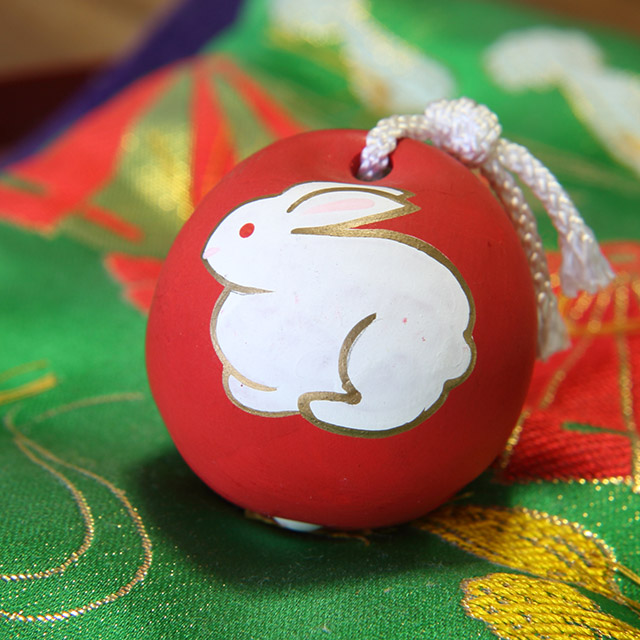 干支土鈴　卯（うさぎ）