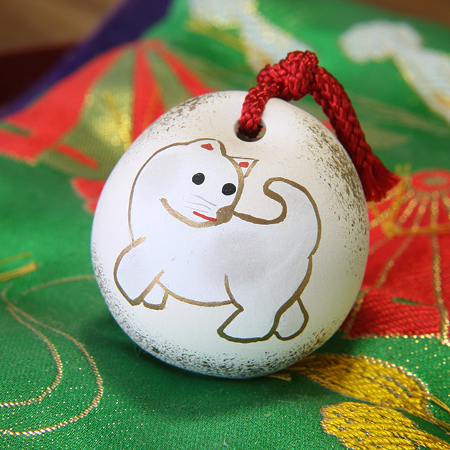 干支土鈴　戌（いぬ）