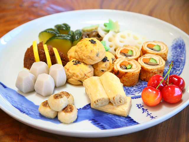 普茶料理の菜単　筝羹（シュンカン）