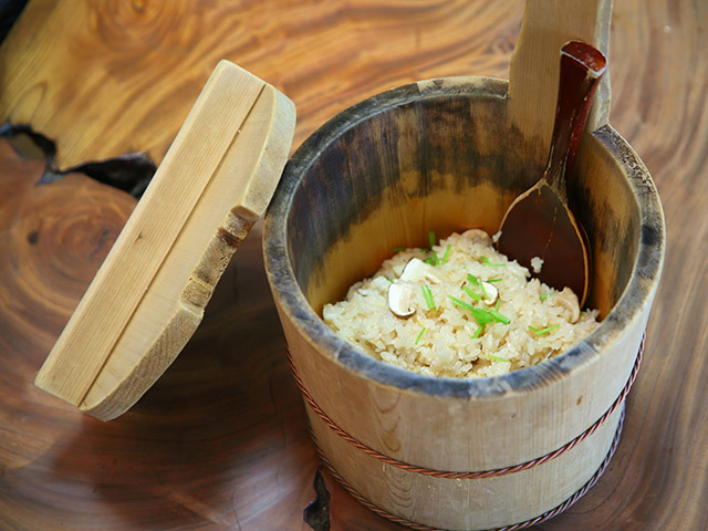 普茶料理の菜単　飯子（ハンツウ）